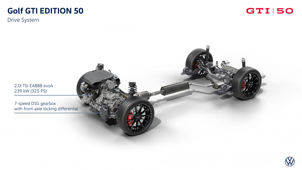 Volkswagen Golf GTI EDITION 50